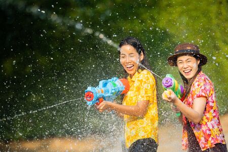 Bataille de pistolet à eau