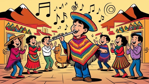 Flûte de pan péruvienne