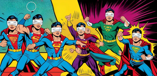 Aveuglés en équipe