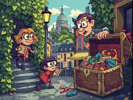 Chasse au trésor Montmartre
